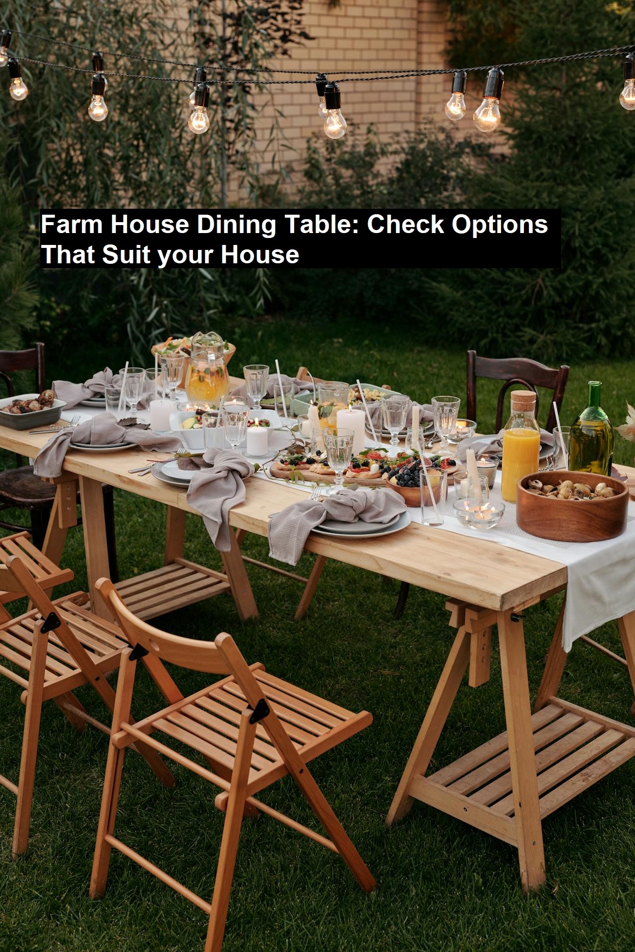 Farm House Dining Table